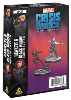 ASMODEE Marvel: Crisis Protocol - Hawkeye & Black Widow Character Pack