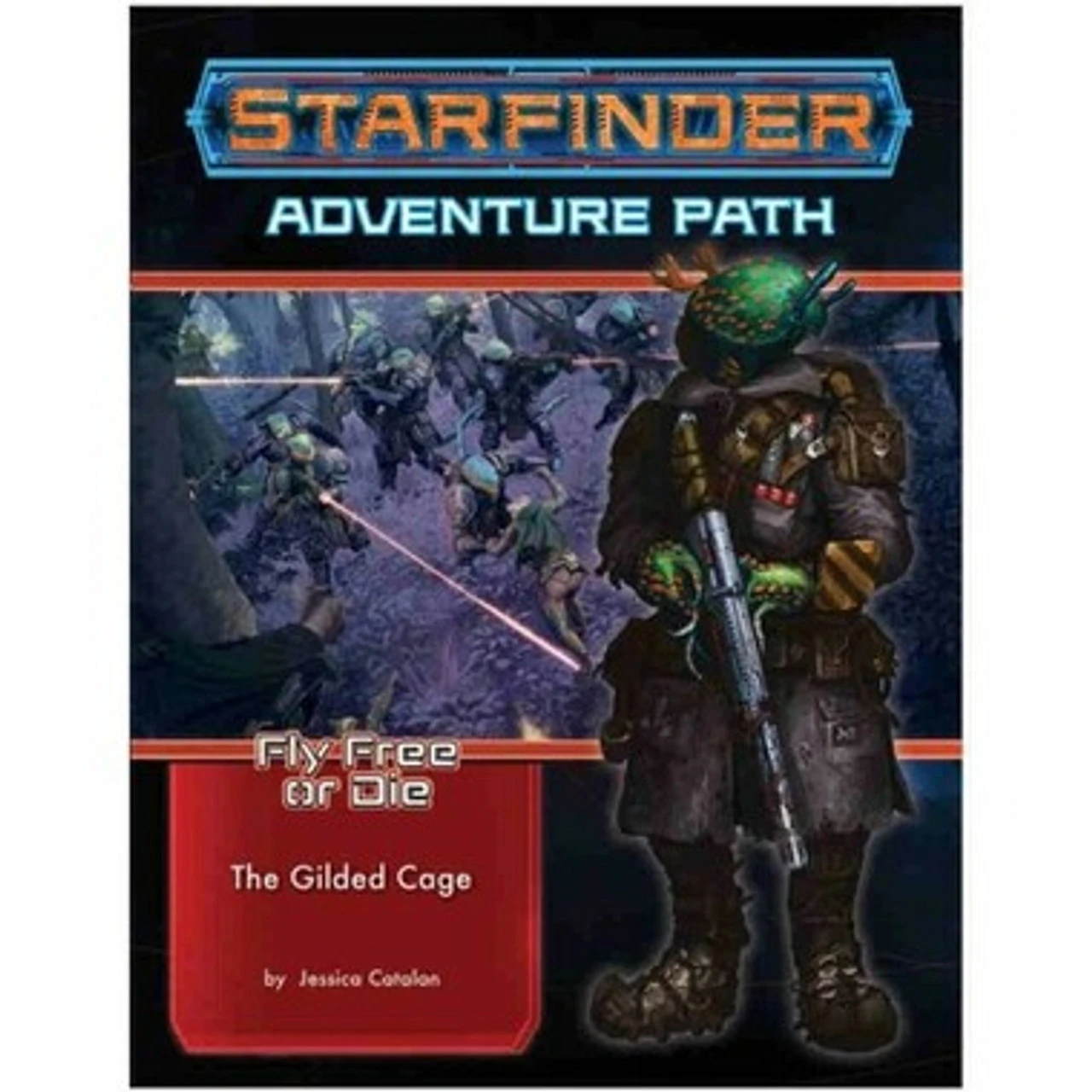 Starfinder RPG: Adventure Path #39 - The Gilded Cage (Fly Free Or Die 6 Of 6) 1 Starfinder RPG: Adventure Path #39 - The Gilded Cage (Fly Free Or Die 6 Of 6)