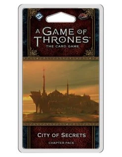 Fantasy Flight Games A Game Of Thrones LCG: 2nd Edition - City Of Secrets Chapter Pack