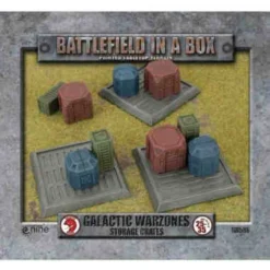 Battlefield In A Box: Galactic Warzones - Storage Crates (Prepainted)