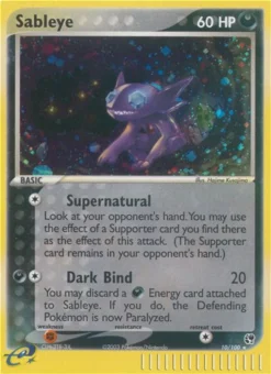 Sableye 10/100 - Sandstorm Reverse Holofoil