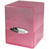 Ultra Pro Deck Box: Satin Cube - Glitter Pink