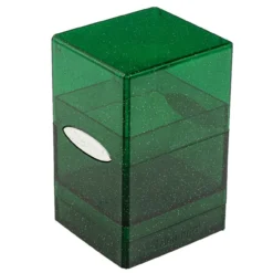 Ultra Pro Deck Box: Satin Tower - Glitter Green