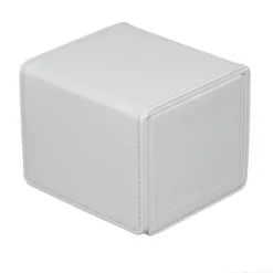 Ultra Pro Deck Box: Vivid - White (Alcove Edge)