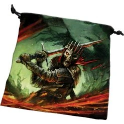 Steve Jackson Games Deluxe Dice Bag: Skeletal Warrior