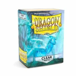 Dragon Shield Matte Clear Standard Size Card Sleeves (100ct)