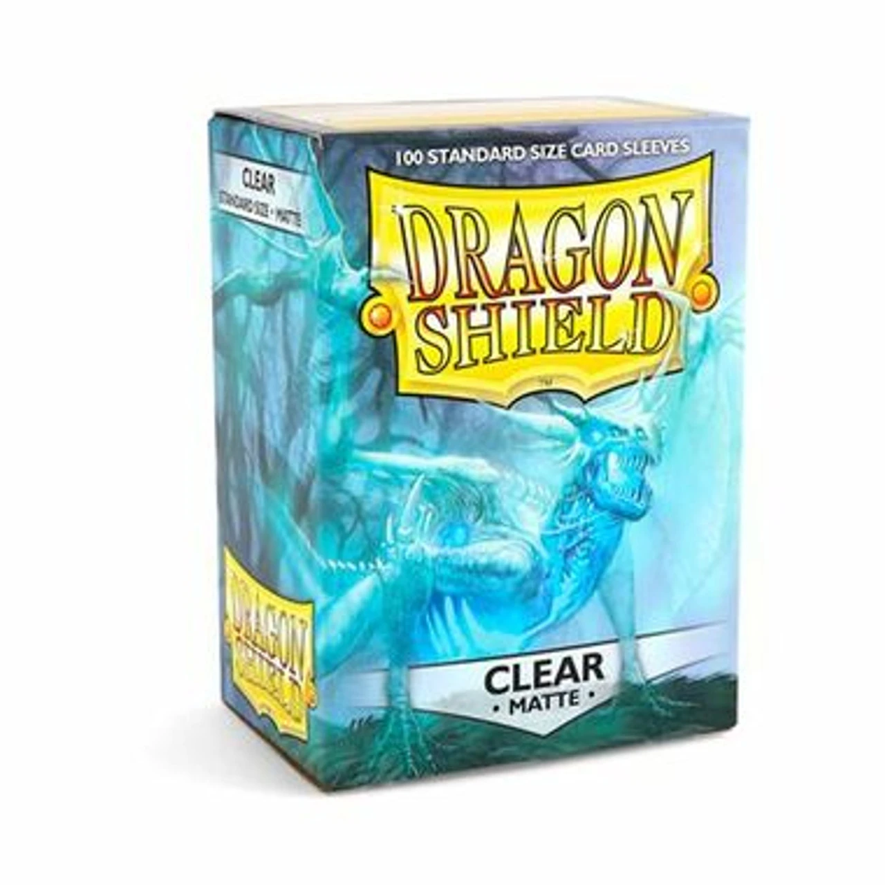 Dragon Shield Matte Clear Standard Size Card Sleeves (100ct) 1 Dragon Shield Matte Clear Standard Size Card Sleeves (100ct)
