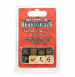 Games Workshop Warhammer Underworlds: Beastgrave - Morgok's Krushas Dice Set
