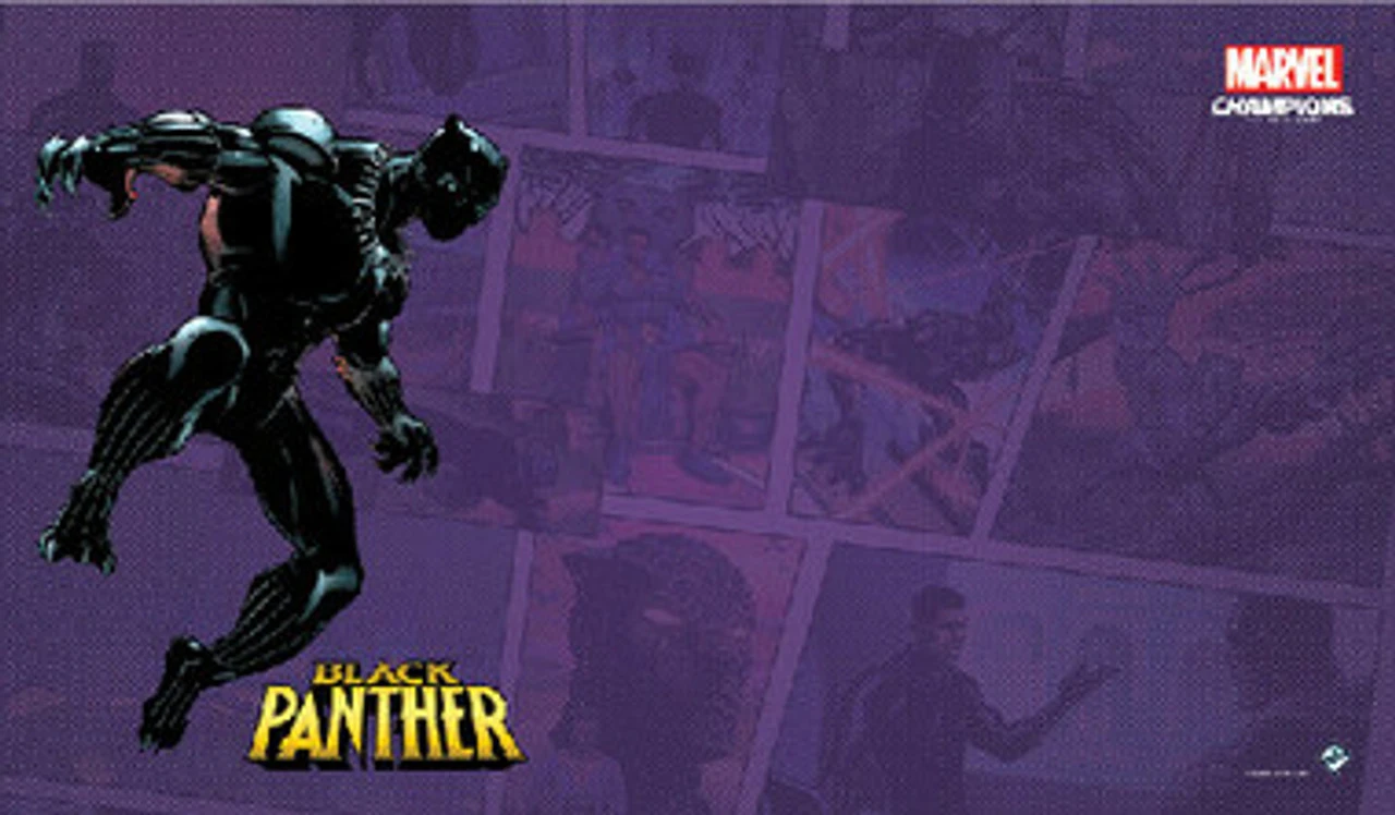 Fantasy Flight Games Marvel Champions LCG - Black Panther Game Mat (FFG Version) 1 Fantasy Flight Games Marvel Champions LCG - Black Panther Game Mat (FFG Version)