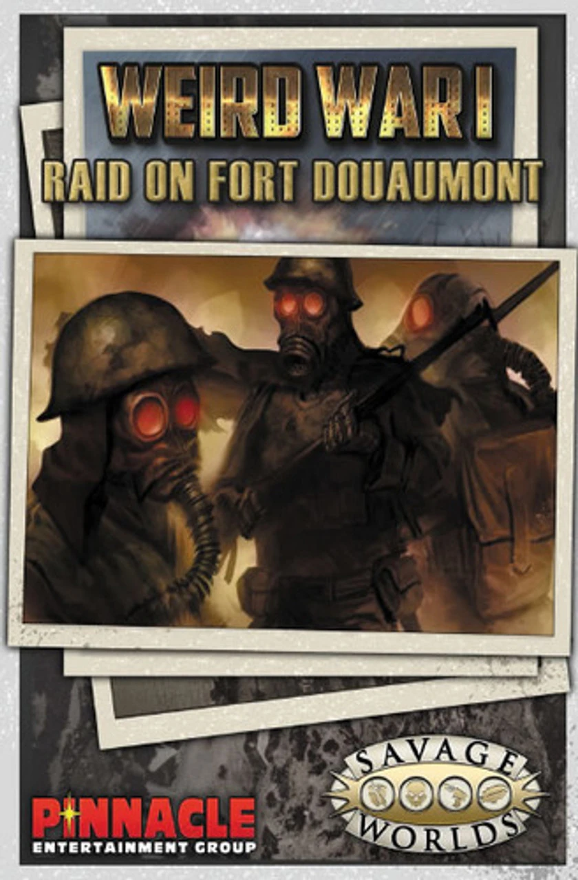 Savage Worlds RPG: Weird War I GM Screen W/ Raid On Fort Douaumont Adventure 1 Savage Worlds RPG: Weird War I GM Screen W/ Raid On Fort Douaumont Adventure