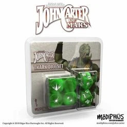 John Carter Of Mars RPG: Thark Dice Set (6ct)