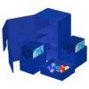 Ultimate Guard: Twin Flip'n'Tray XenoSkin Deck Case 160+ Monocolor - Blue