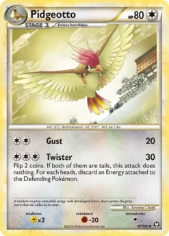 Pidgeotto 47/102 - HSTriumphant Reverse Holofoil