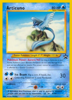 Articuno 48/53 - Wizards Black Star Promos