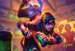 Fantasy Flight Games KeyForge: Rad Penny Playmat