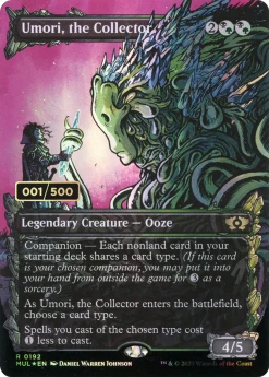 Wizards Of The Coast Umori, The Collector (MUL-192Z) - Multiverse Legends: (Showcase) (Borderless) Foil