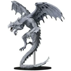Pathfinder Battles: Deep Cuts Unpainted Miniatures - Gargantuan White Dragon