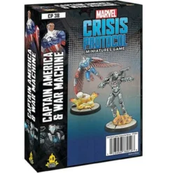 Atomic Mass Games Marvel Crisis Protocol: Captain American & War Machine