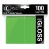 Ultra Pro Sleeves: Lime Green - Eclipse Gloss (100ct)