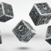 Steampunk Metal Dice Set D6 (5)