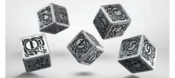 Steampunk Metal Dice Set D6 (5)