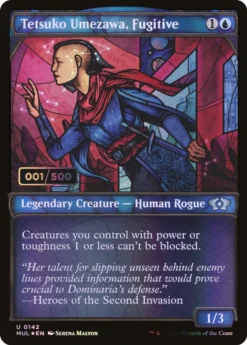 Wizards Of The Coast Tetsuko Umezawa, Fugitive (MUL-142Z) - Multiverse Legends: (Showcase) Foil