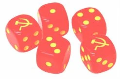 Pavlov's House: Six-Sided D6 Dice Set (Russia)