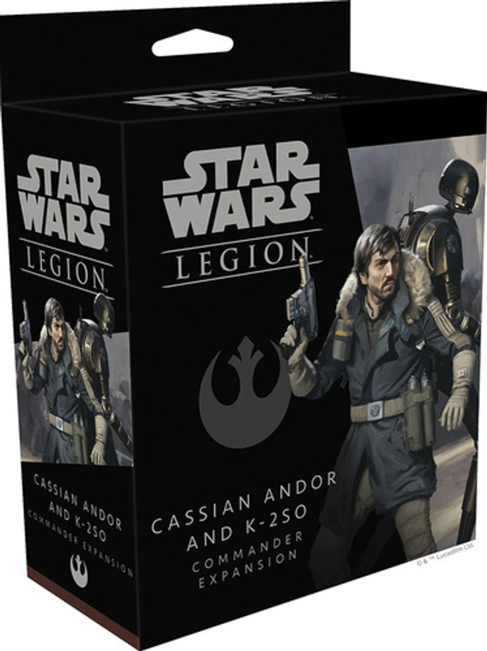 Fantasy Flight Games Star Wars: Legion - Cassian Andor And K-2SO Commander Expansion 1 Fantasy Flight Games Star Wars: Legion - Cassian Andor And K-2SO Commander Expansion