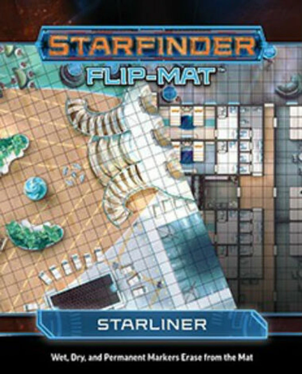 Starfinder RPG: Flip-Mat - Starliner 1 Starfinder RPG: Flip-Mat - Starliner