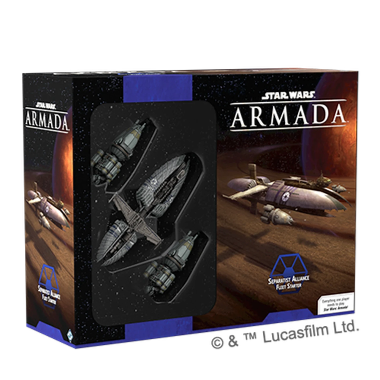 Fantasy Flight Games Star Wars Armada: Separatist Alliance Fleet Starter 1 Fantasy Flight Games Star Wars Armada: Separatist Alliance Fleet Starter