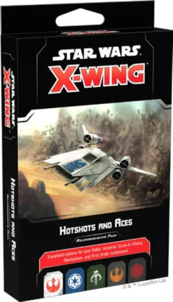 Fantasy Flight Games Star Wars X-Wing 2nd Edition: Hotshots And Aces Reinforcements Pack