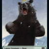 Wizards Of The Coast Bear - Double Masters 2022 Tokens Foil