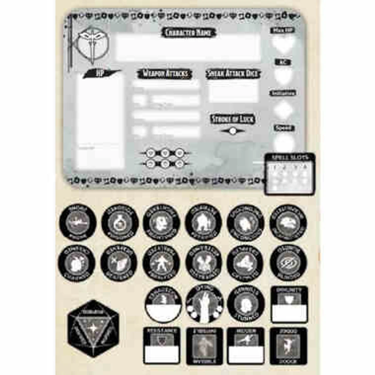 Dungeons & Dragons: Token Set - Rogue 1 Dungeons & Dragons: Token Set - Rogue