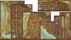 Dungeons & Dragons RPG: Waterdeep Dragon Heist - Map Set (7ct)