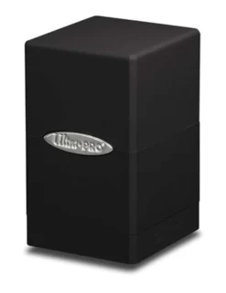 Ultra Pro Satin Tower Black Deck Box