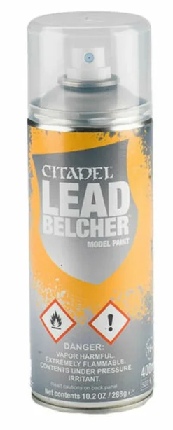 Games Workshop Citadel Paint: Leadbelcher Spray