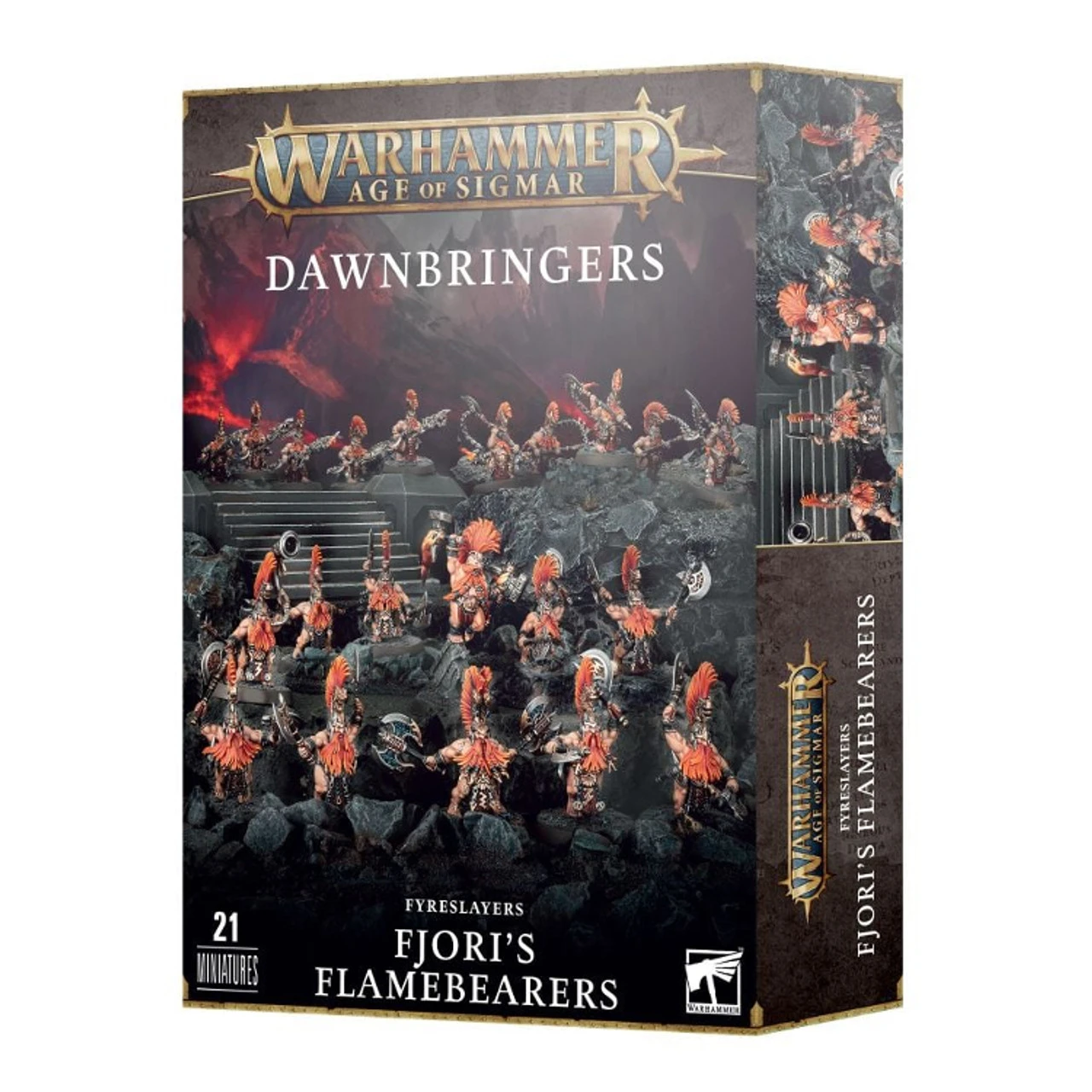 Games Workshop Warhammer Age Of Sigmar: Dawnbringers - Fyreslayers - Fjori's Flamebearers 1 Games Workshop Warhammer Age Of Sigmar: Dawnbringers - Fyreslayers - Fjori's Flamebearers
