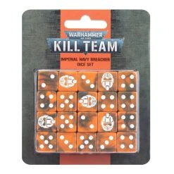 Games Workshop Warhammer 40K Kill Team: Imperial Navy Breachers - Dice Set