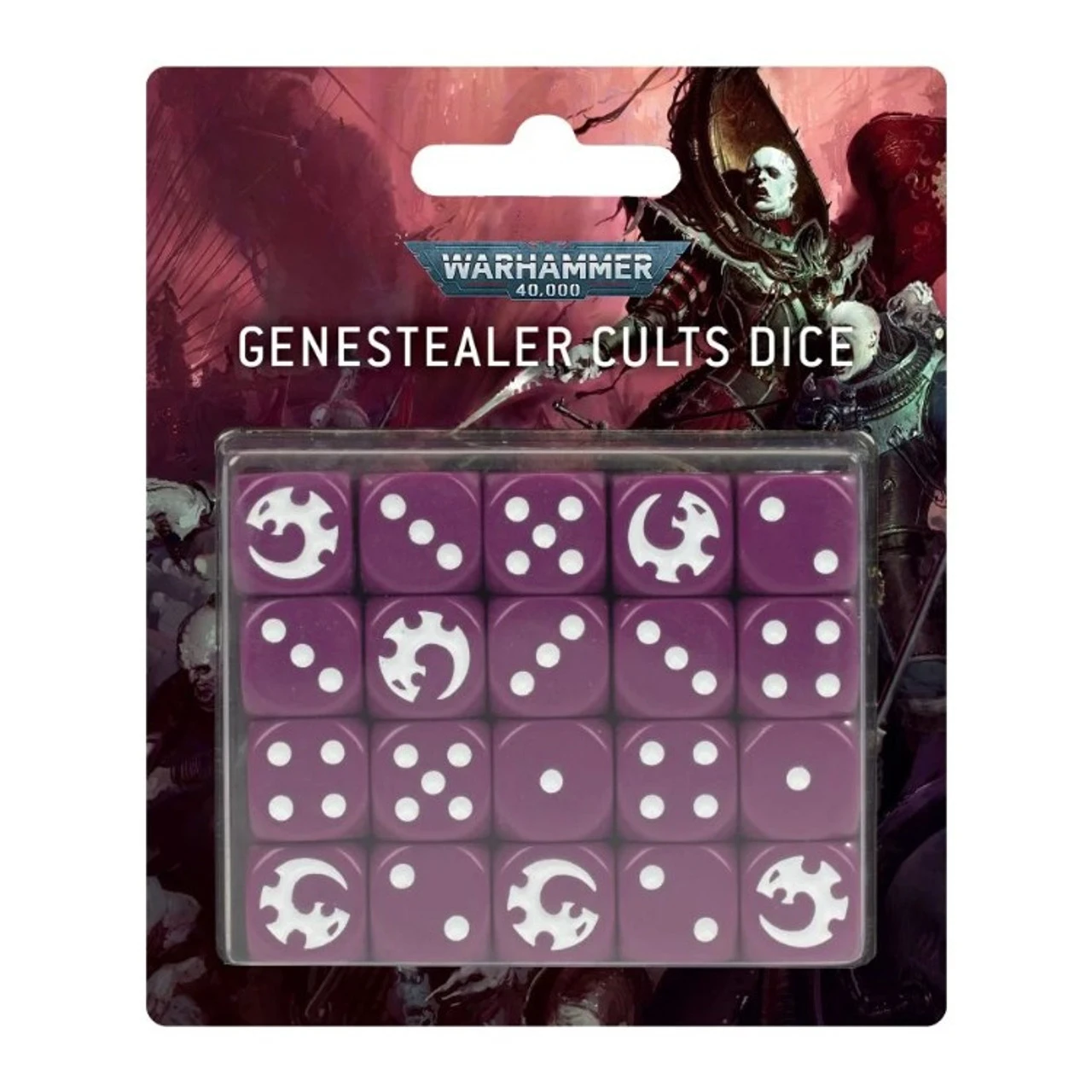Games Workshop Warhammer 40K: Genestealer Cults Dice Set (20) 1 Games Workshop Warhammer 40K: Genestealer Cults Dice Set (20)