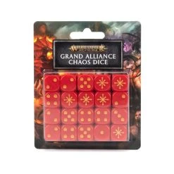 Games Workshop Warhammer Age Of Sigmar: Grand Alliance Chaos Dice