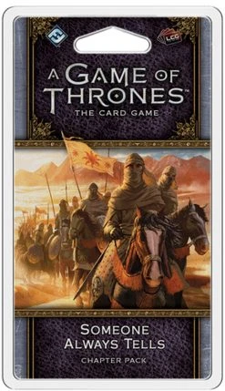 Fantasy Flight Games A Game Of Thrones LCG: 2nd Edition - Someone Always Tells Chapter Pack