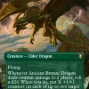Wizards Of The Coast Ancient Bronze Dragon (Borderless)