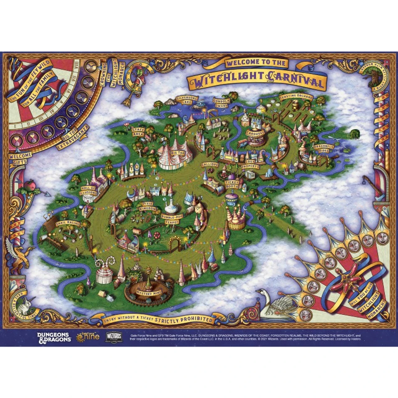 Dungeons & Dragons: The Wild Beyond The Witchlight - Map Set 1 Dungeons & Dragons: The Wild Beyond The Witchlight - Map Set