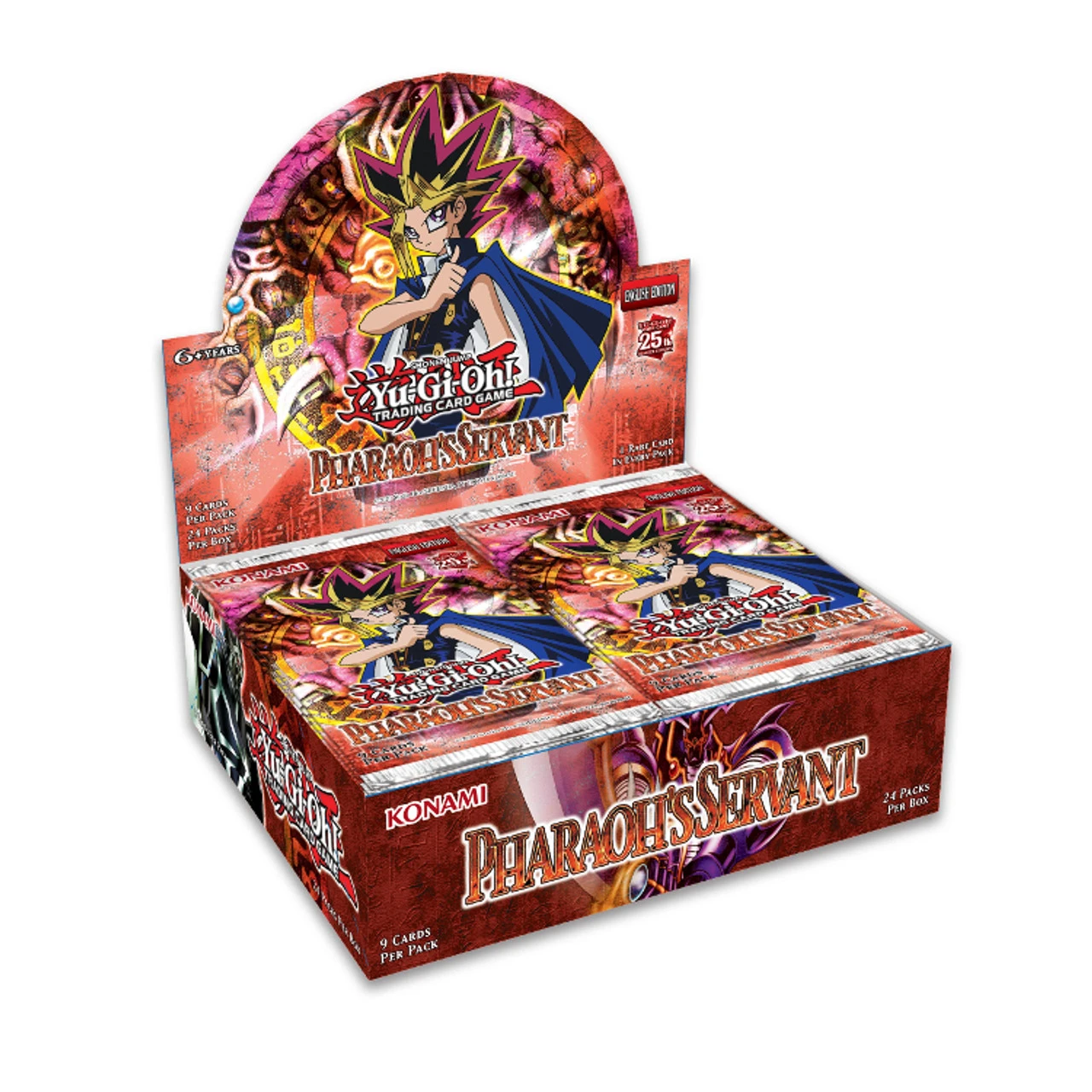 Konami Yu-Gi-Oh!: Pharaoh's Servant - 25th Anniversary Edition - Booster Box (Bulk Discounts) 1 Konami Yu-Gi-Oh!: Pharaoh's Servant - 25th Anniversary Edition - Booster Box (Bulk Discounts)