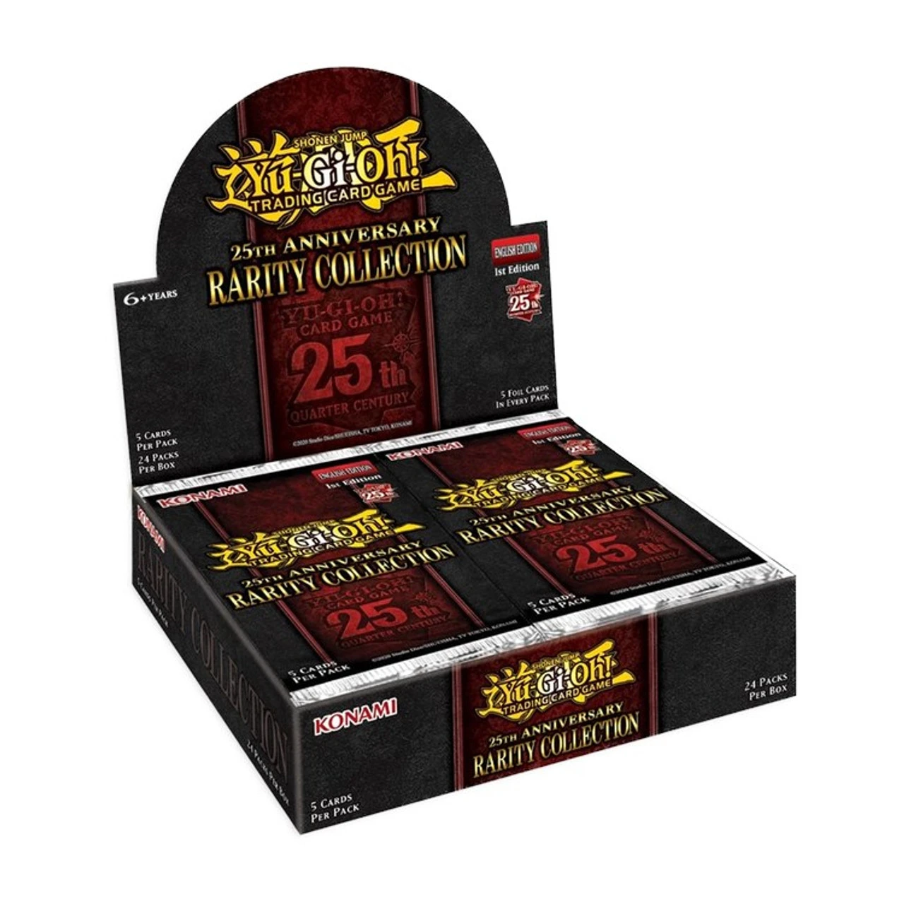 Konami Yu-Gi-Oh!: 25th Anniversary Rarity Collection - Booster Box 1st Edition (Bulk Discounts) (PREORDER) 1 Konami Yu-Gi-Oh!: 25th Anniversary Rarity Collection - Booster Box 1st Edition (Bulk Discounts) (PREORDER)