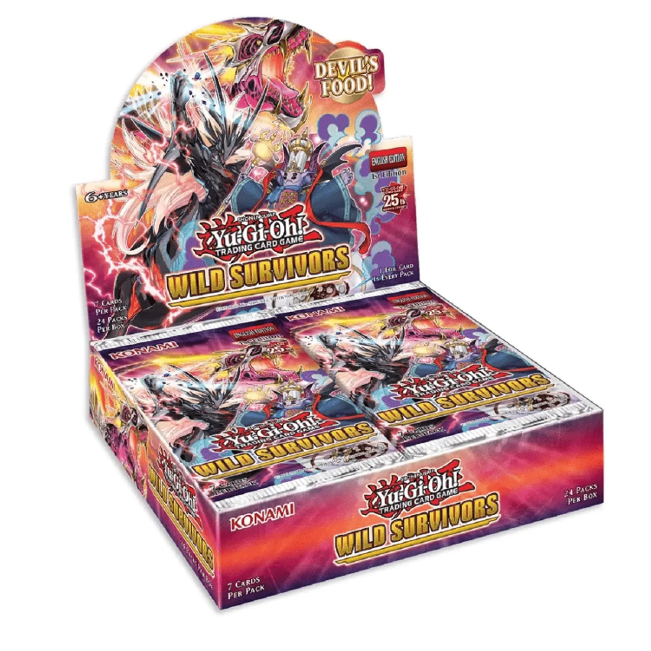 Konami Yu-Gi-Oh!: Wild Survivors - Booster Box 1st Edition (Bulk Discounts) 1 Konami Yu-Gi-Oh!: Wild Survivors - Booster Box 1st Edition (Bulk Discounts)