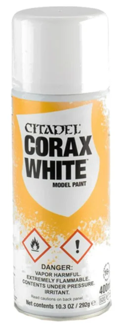 Games Workshop Citadel Paint: Corax White Spray