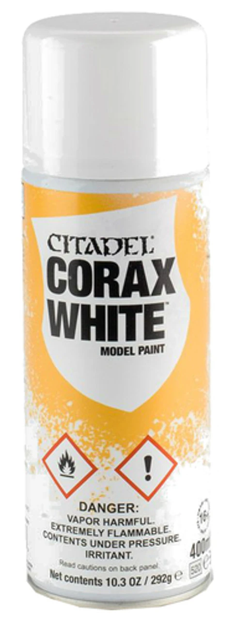 Games Workshop Citadel Paint: Corax White Spray 1 Games Workshop Citadel Paint: Corax White Spray