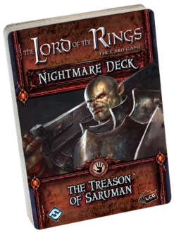 Fantasy Flight Games The Lord Of The Rings LCG: The Treason Of Saruman Nightmare Deck