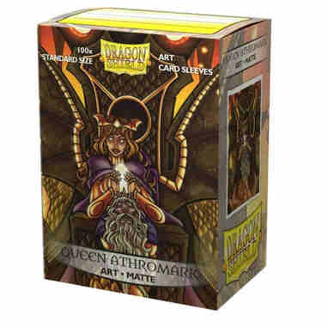 Dragon Shield: 'Queen Athromark' Portrait - Art, Matte Card Sleeves (100ct) 1 Dragon Shield: 'Queen Athromark' Portrait - Art, Matte Card Sleeves (100ct)